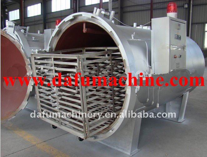 China rubber processing steam pressure autoclave