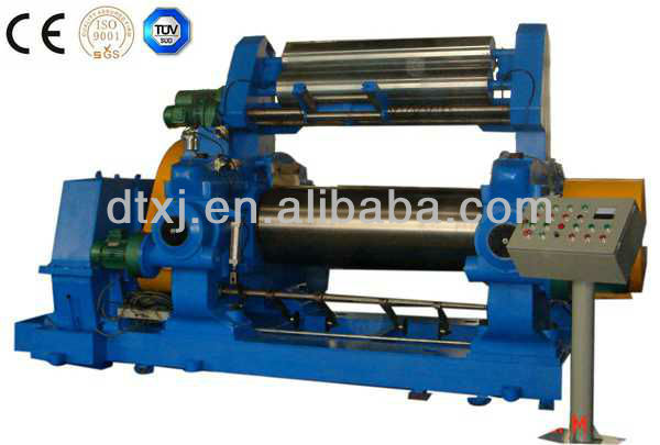 china rubber two roll mixing mill machine