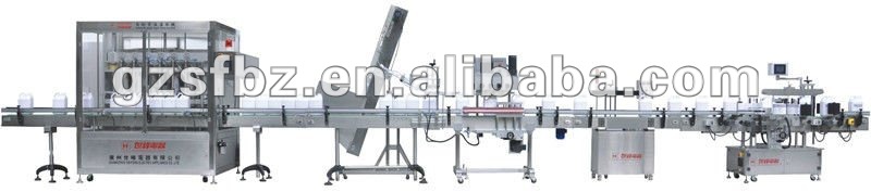 china sauce servo drive bottle filling line for business(M)