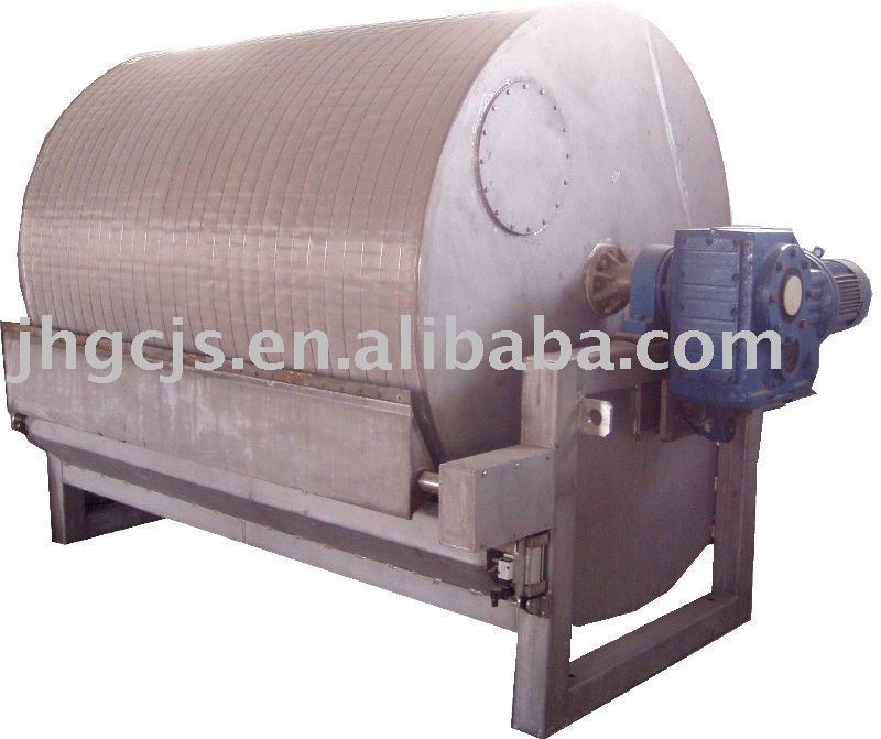 China starch milk dehydrating machine-- rotary vacuum filter