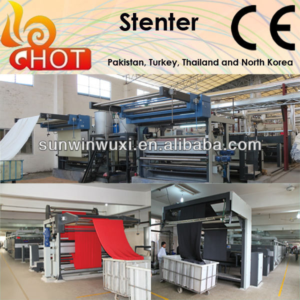 China textile stenter machine manufacturers