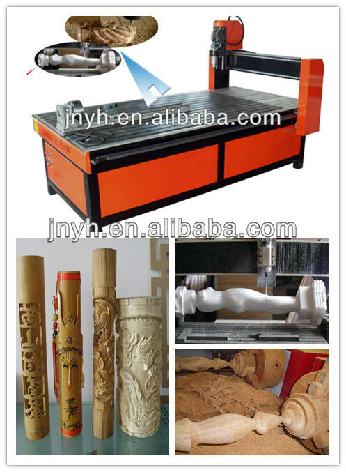 China the best 4 axis cnc router/Cylinder cnc engraving machines /rotary cnc router machine YH-1325