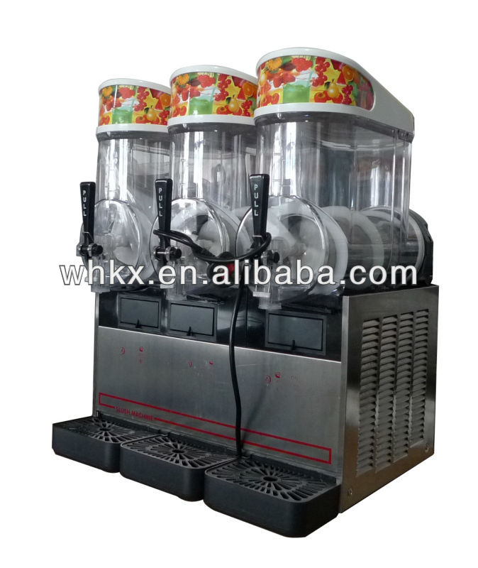 CHINA Top Quality Triple bowls Granita machine(Tecumseh Compressor/CE approved)