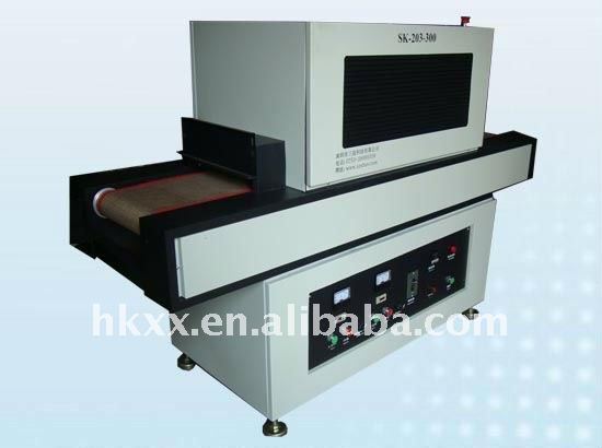 China UV ink paper printing curing machine