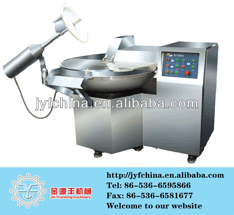 China ZB125-B stainless steel meat bowl cutter