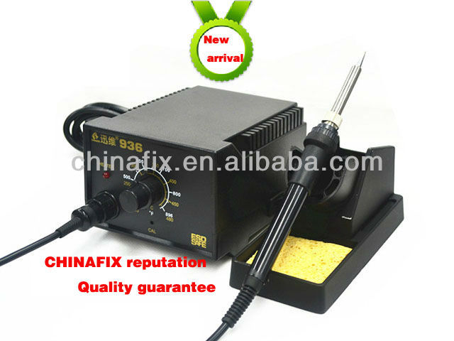 CHINAFIX 936 soldering station adjustable constant temperature electric soldering iron 936 anti-static soldering station