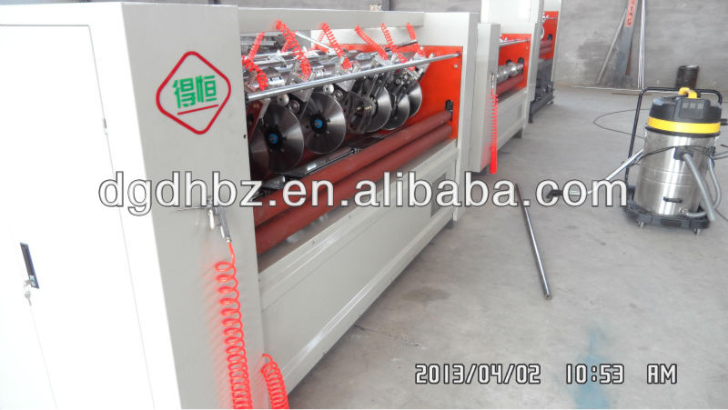 chine Honeycomb Cutting Machine (double blade) of 12 knives