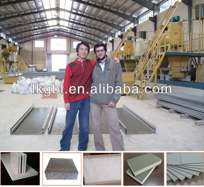 chinese advanced eps sandwich panel making machine