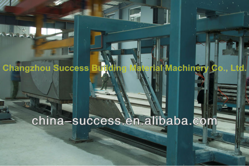 Chinese Fully-Automatical 300000m3/year AAC Block(Panel)Cutting Machine