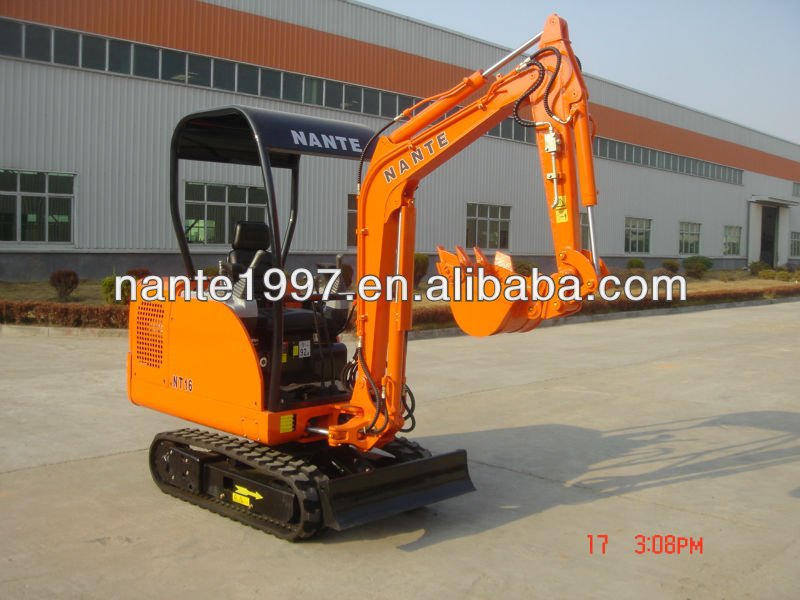 Chinese nante 0.8-13Ton hydraulic crawler mini excavators with yanmar and cumins engine