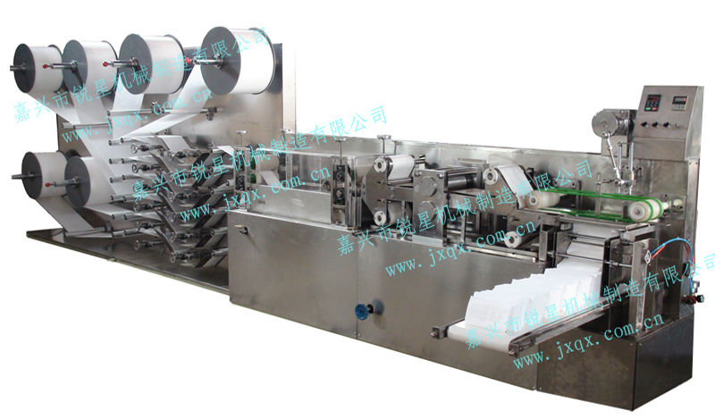 Chinese wet wipes making machine