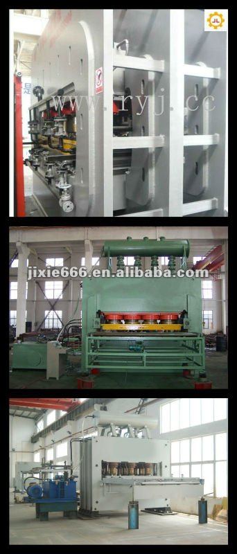 chip board production line/ hot press /hot press machine