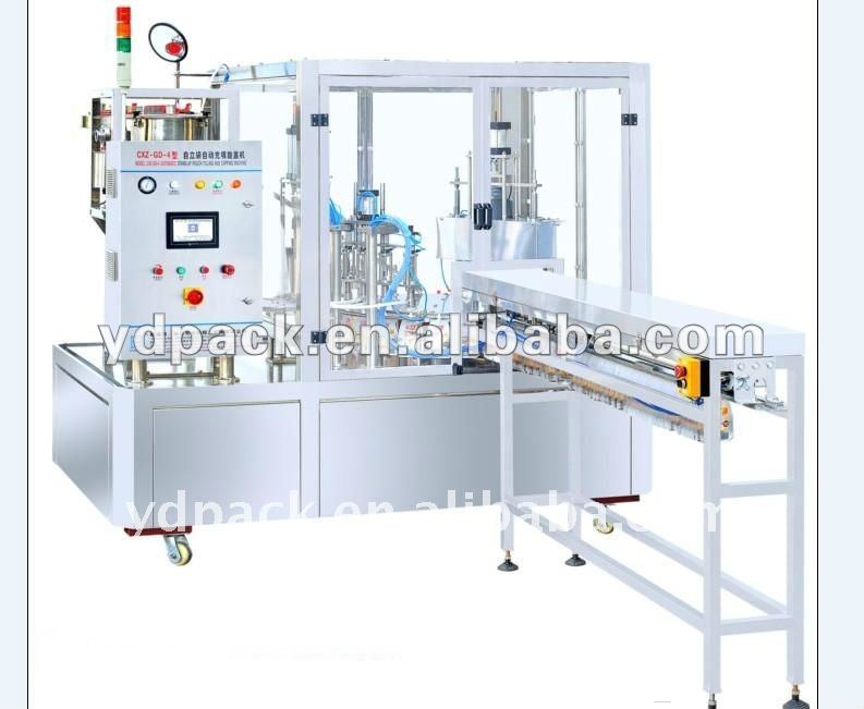 Chocolate Cream Filling and Capping Machine