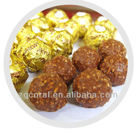 Chocolate enrobing hollow wafer machine