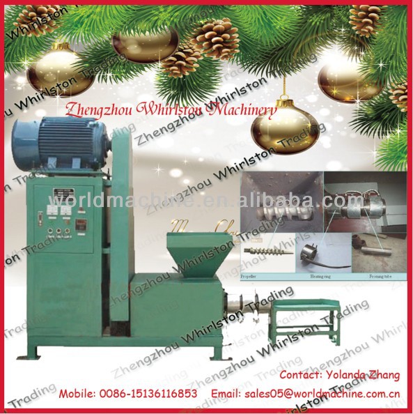 Christmas Promotion wood chips briquette machine