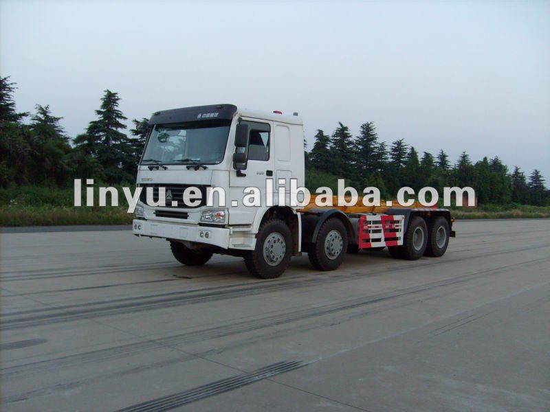 CIMC LINYU 25T swing arm container garbage truck