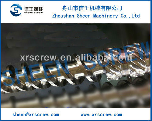 cincinnati solEX bimetallic single screw barrel cylinder for PE-HD and PP pipe extrusion