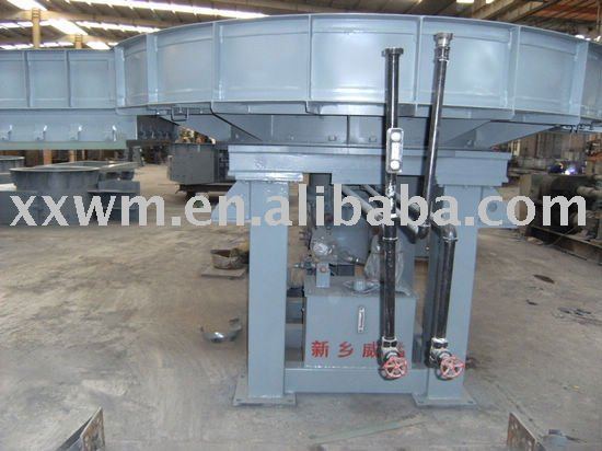 Circular disc feeder for steel and iron plant