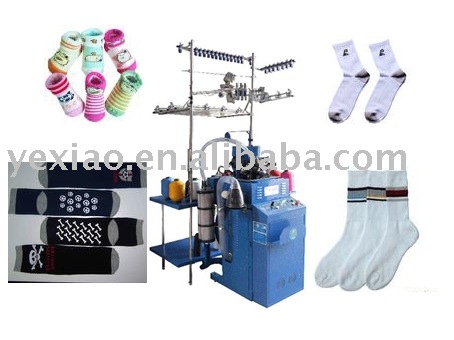 circular single cylinder automatic Socks Machine