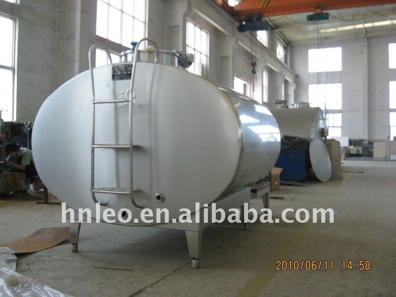 Closed type Milk storage tank