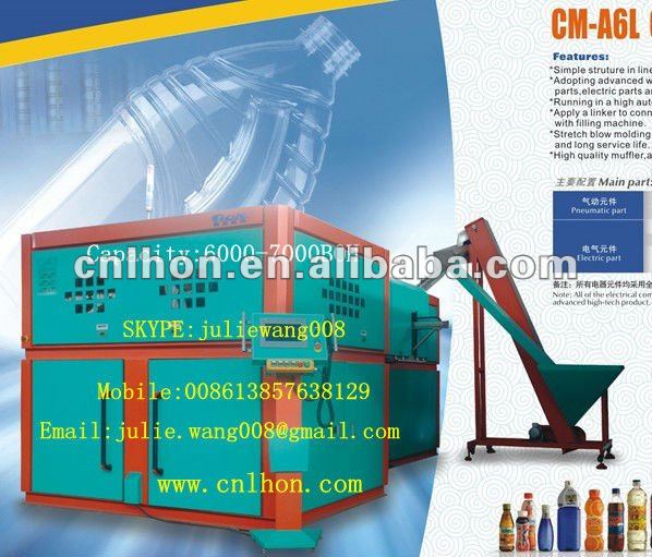 CM-A6L (6000BPH)-a fully automatic blow molding machine