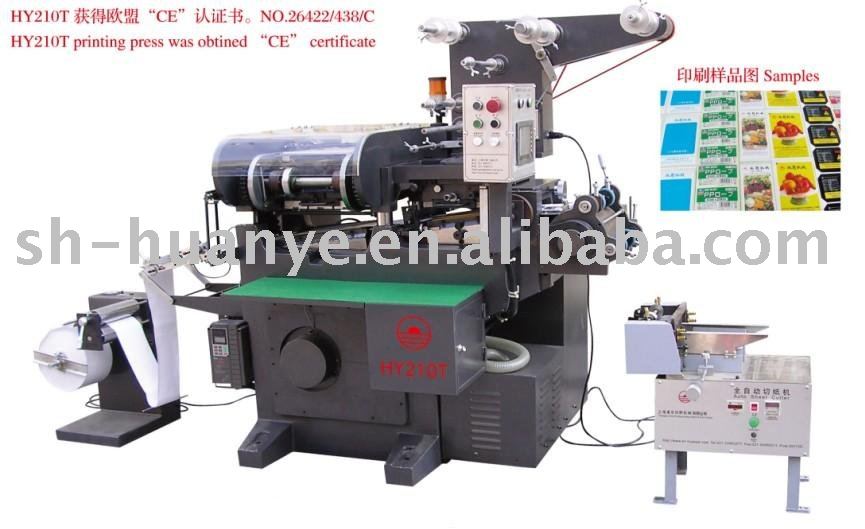CNC Adhesive label printing machine (1-4 Colors Offset Ink)