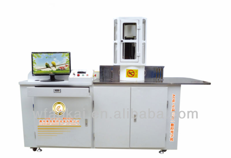 CNC channel letter bending machine