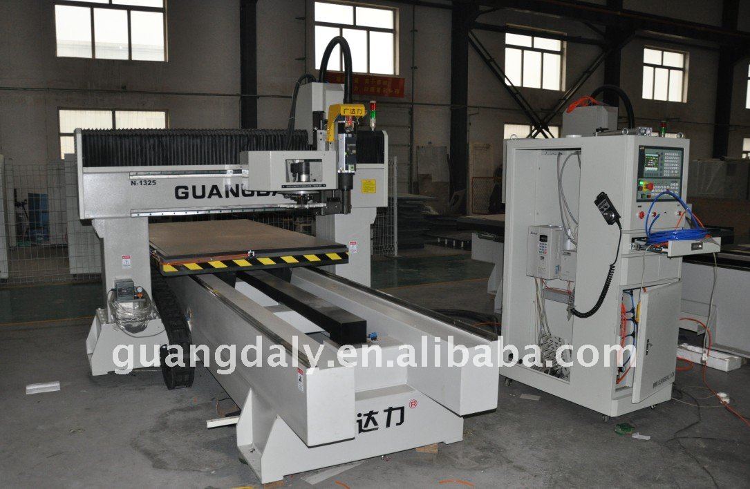 CNC engraving cutting wood door machine center N-1325