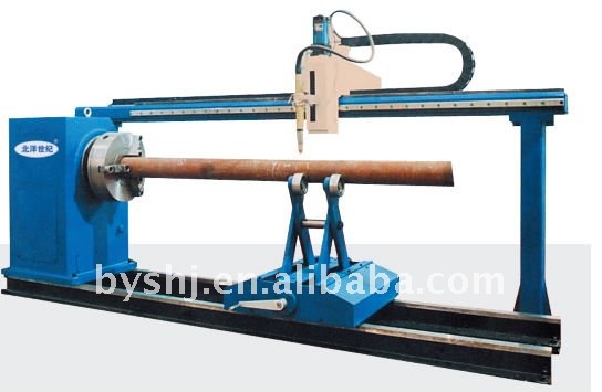 CNC flame plasma intersecting pipe cutting machine