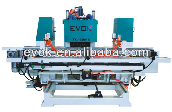 CNC high-speed and full function wooden-door lock-hole and hinge boring machine