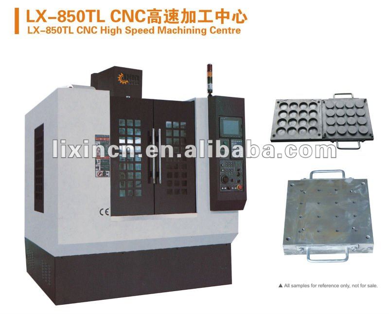 CNC high speed engraving center for steel mold making