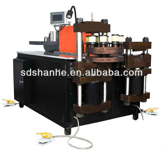 cnc hydraulic busbar processing machine