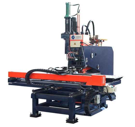 CNC Hydraulic Plate Drilling, Punching and Marking Machine