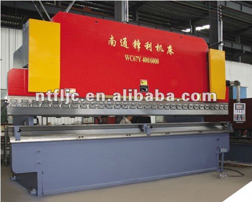 CNC hydraulic press brake machine