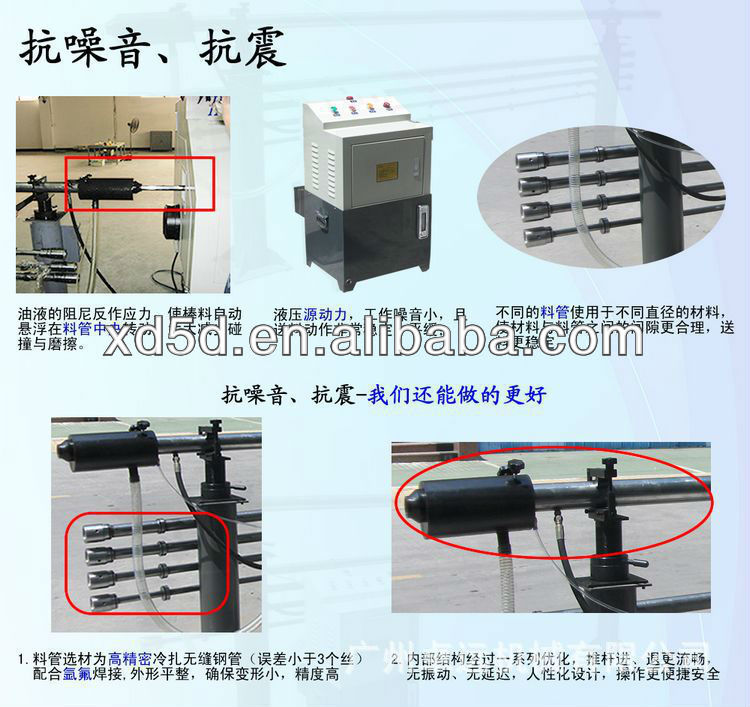 cnc lathe automatic barfeeder metal processing cutting machine