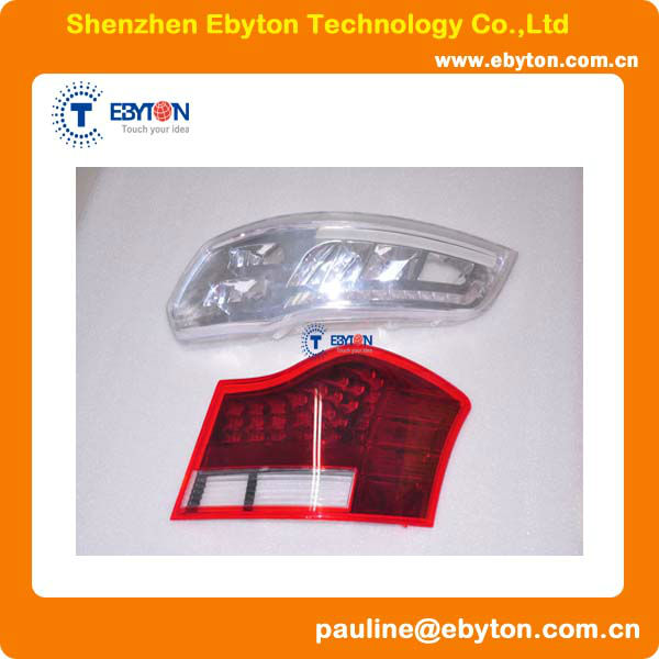 CNC Machning Transparent Car Lamp Rapid Prototyping