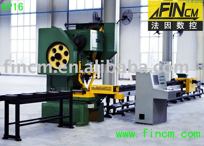 CNC PUNCHING LINE FOR ANGLES MODEL AP16A-8