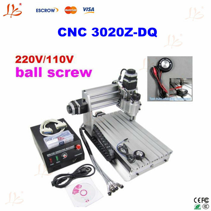 CNC router 3020Z-DQ,upgrade from cnc 3020, 3020T-DJ router;cnc engraving machine,Engraver Milling