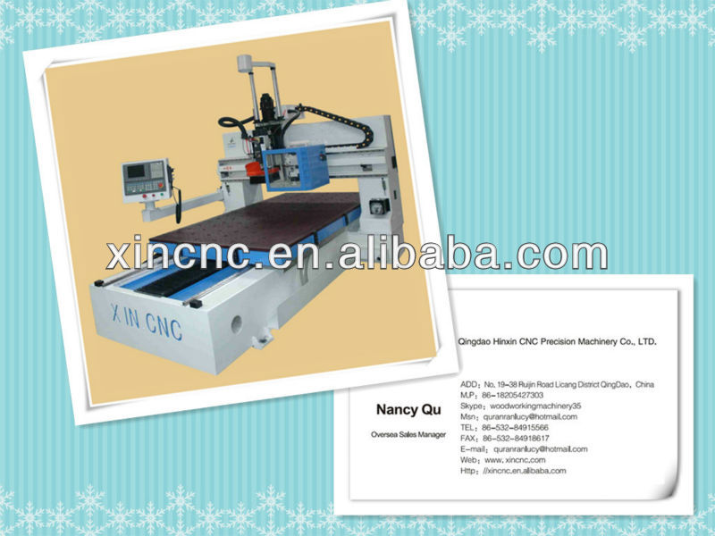 cnc router machine HX-1325YC with stable sliding table