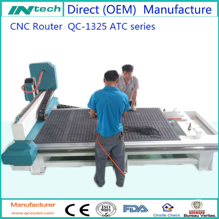 CNC Router machine with automatic tool change spindle you scheme to work wood advertising atc wood cnc router