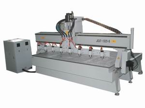 CNC router with eight spindles JCUT-1525-8