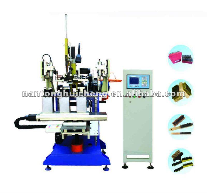 CNC Steel Wire Brush Drilling and Tufting Machine