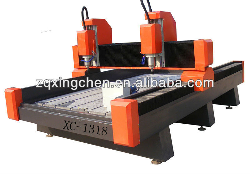 CNC two heads heavy stone carving machine CX-1318