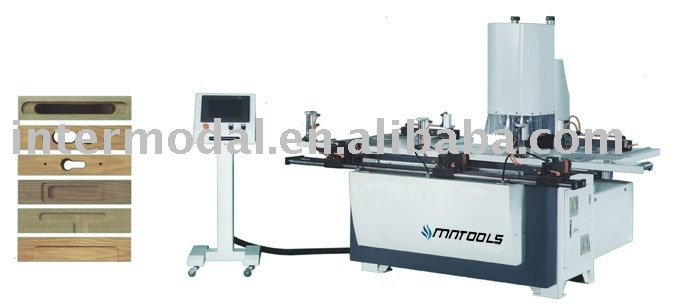 CNC wooden door boring machine