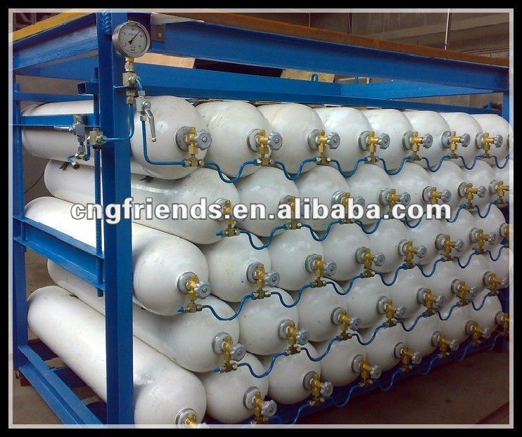 CNG Cylinder Cascade Storage