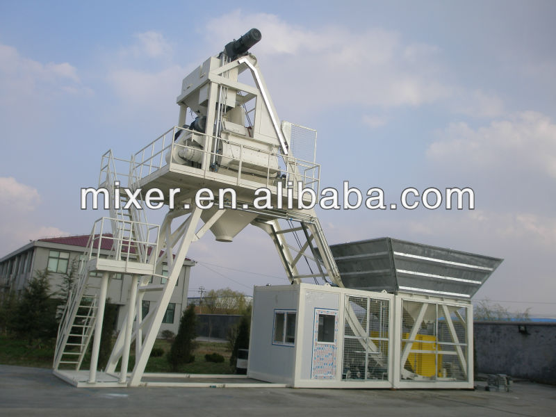 CO-NELE Best Ready mix concrete Mobile Concrete Batching Plant 80