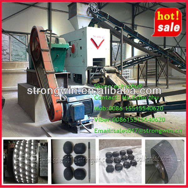 coal powder ball briquette making machine with CE charcoal powder small charcoal powder briquette machine