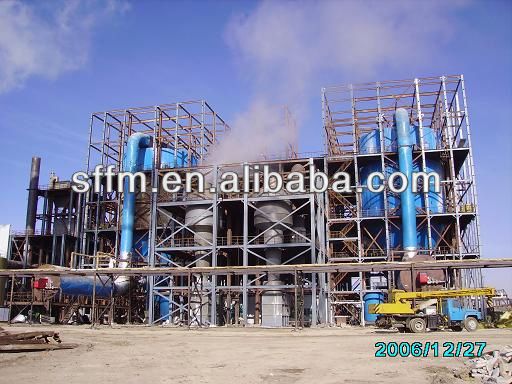 Coating pigment production line