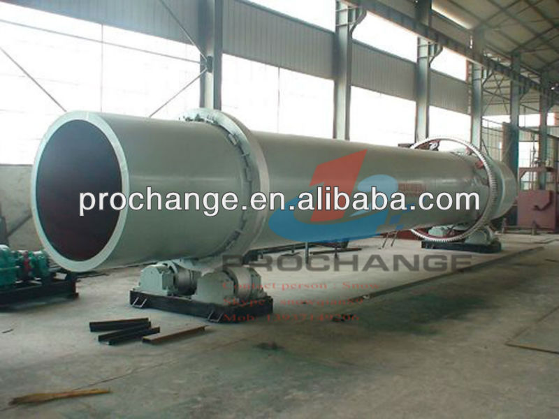 Coconut shell rotary dryer