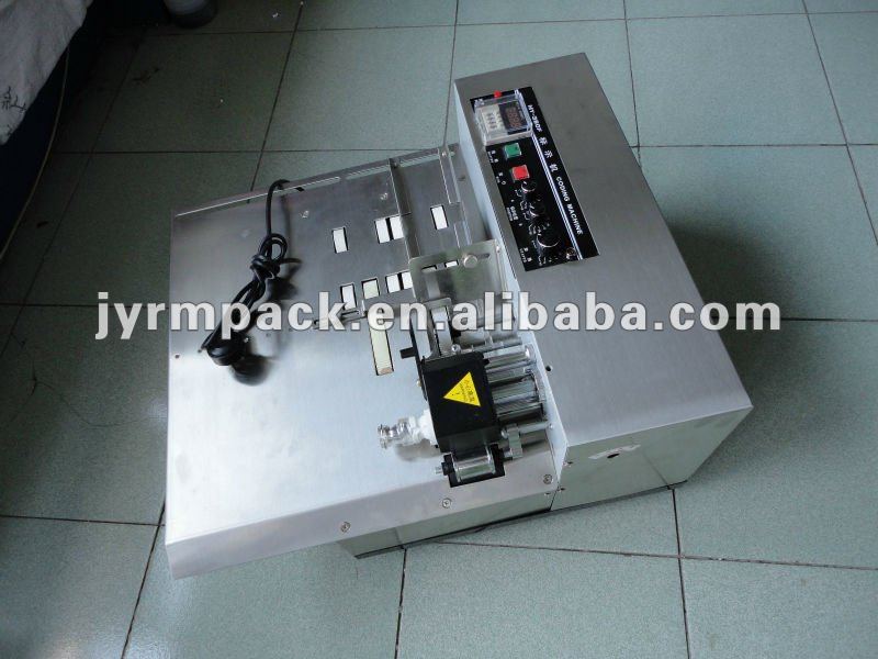 coding and counting machine for coding date and number